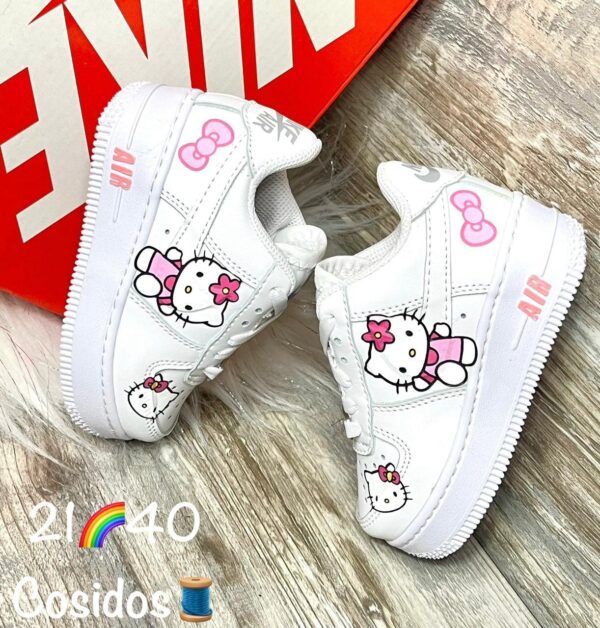 Tenis infantiles hello kitty