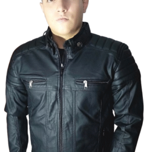 Chaqueta Tipo Cuero Para Hombre