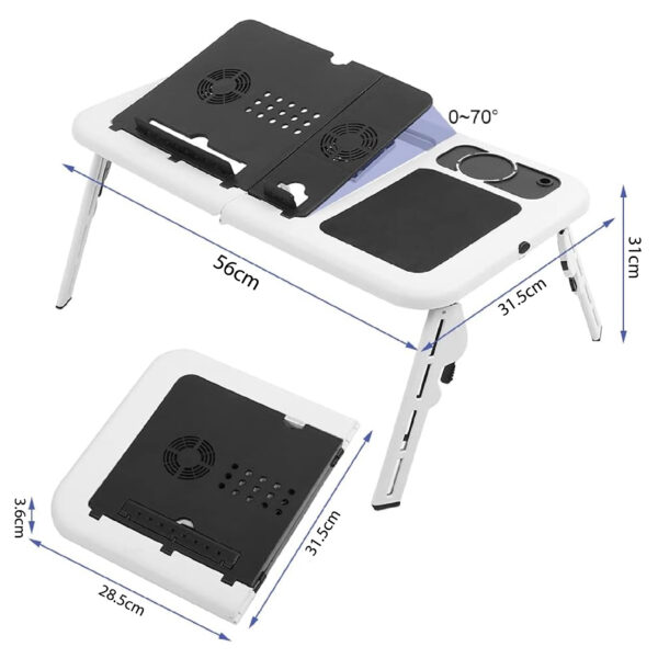 Mesa Plegable De Portátil Ventilador Usb - Image 8