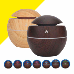Humidificador Difusor Aromas Redondo Led